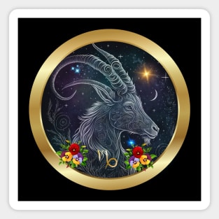 Capricorn Zodiac Magnet